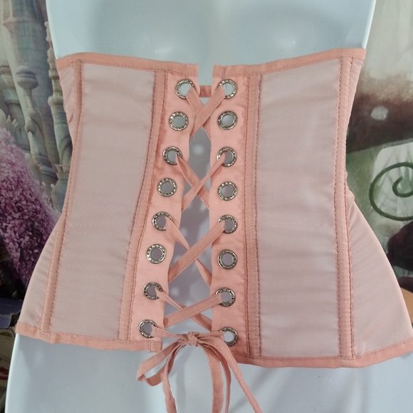 Alivila Y pink corset top - Picture 12 of 16